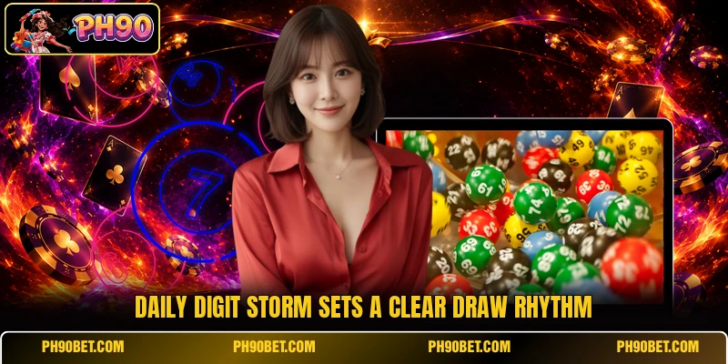 Daily Digit Storm sets a clear draw rhythm Daily Digit Storm sets a clear draw rhythm