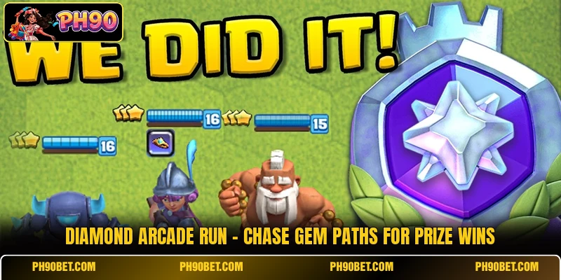 Diamond Arcade Run - Chase Gem Paths For Prize Wins