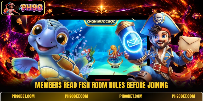 Members read Fish room rules before joining Members read Fish room rules before joining