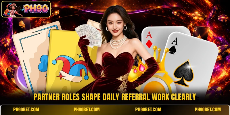 Partner roles shape daily referral work clearly