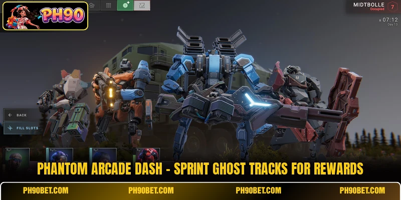 Phantom Arcade Dash - Sprint Ghost Tracks For Rewards