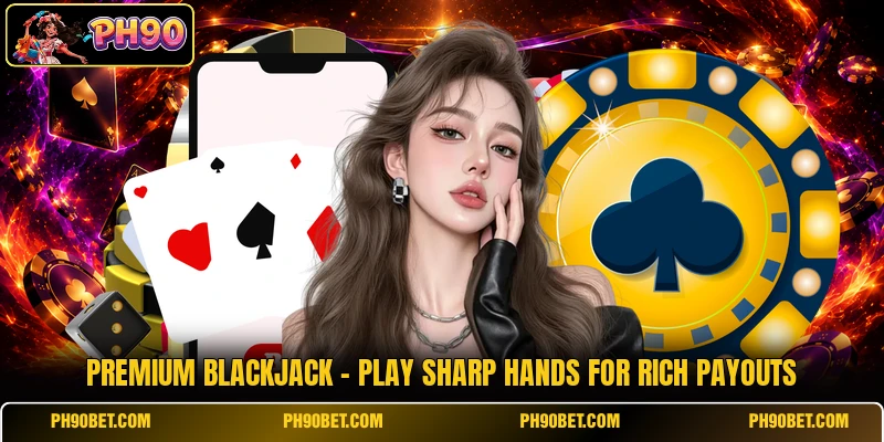Premium Blackjack - Play Sharp Hands For Rich Payouts
