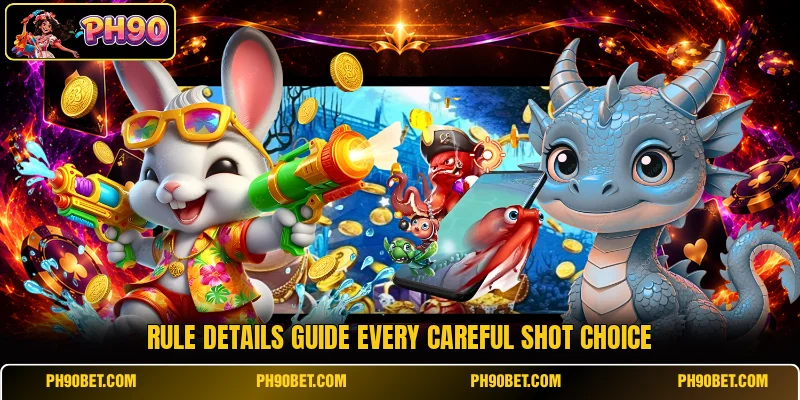 Rule details guide every careful shot choice Rule details guide every careful shot choice