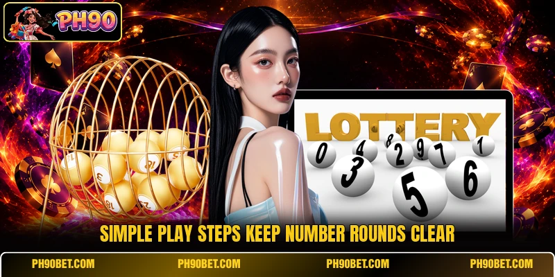 Simple play steps keep number rounds clear Simple play steps keep number rounds clear
