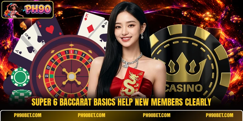Super 6 Baccarat basics help new members clearly Super 6 Baccarat basics help new members clearly