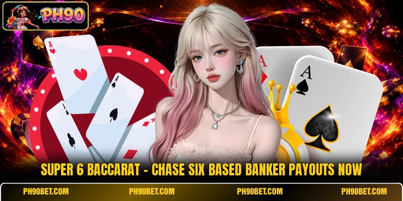 Super 6 Baccarat - Chase Six Based Banker Payouts Now