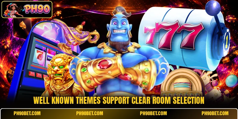 Well known themes support clear room selection Well known themes support clear room selection