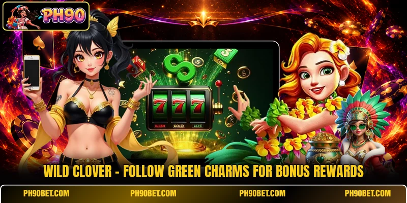 Wild Clover - Follow Green Charms For Bonus Rewards
